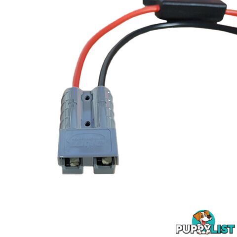 50a Power Lead with 50a Maxi Fuse 10awg Cable 500mm SKU - DC-13821