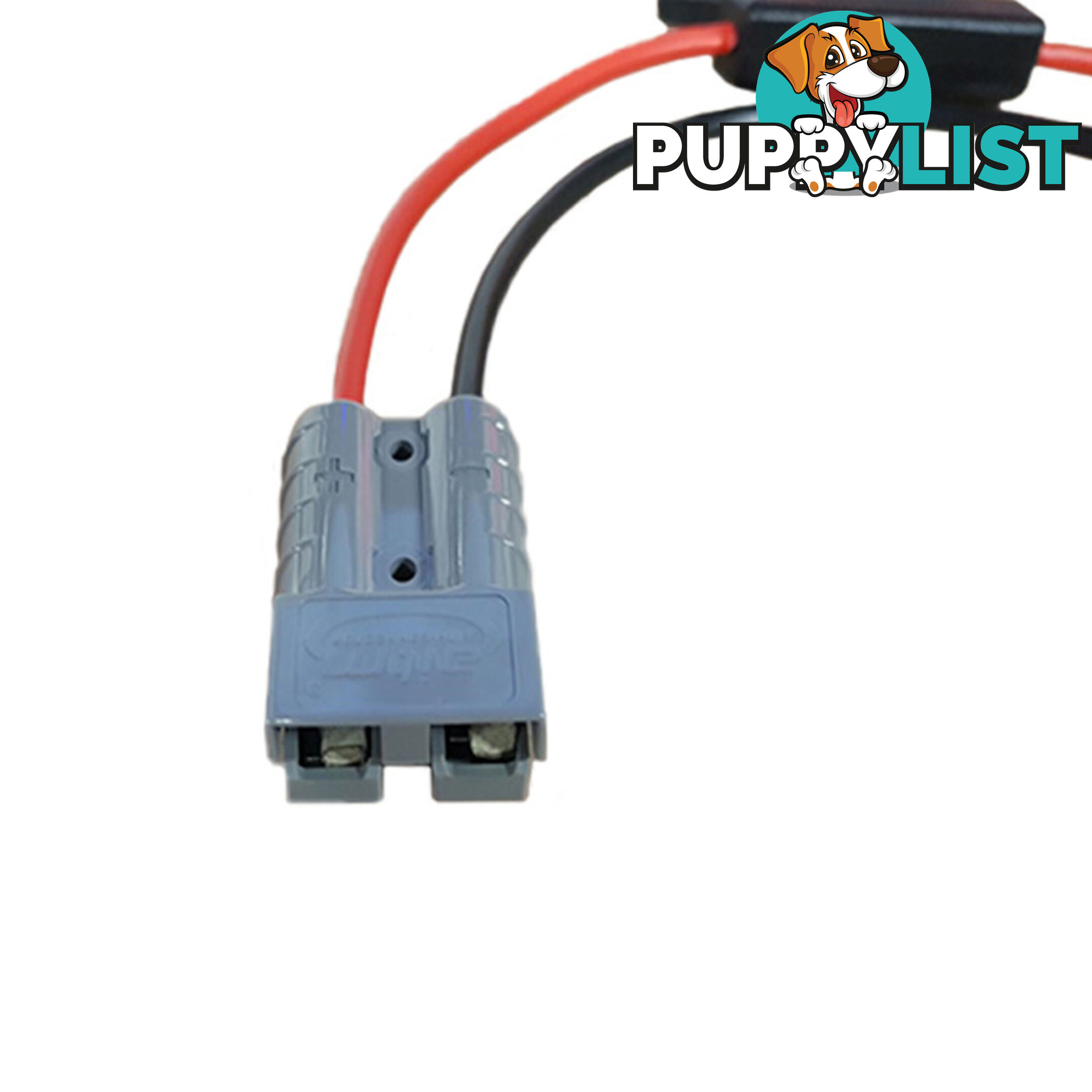 50a Power Lead with 50a Maxi Fuse 10awg Cable 500mm SKU - DC-13821