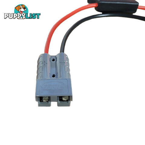 50a Power Lead with 50a Maxi Fuse 10awg Cable 500mm SKU - DC-13821