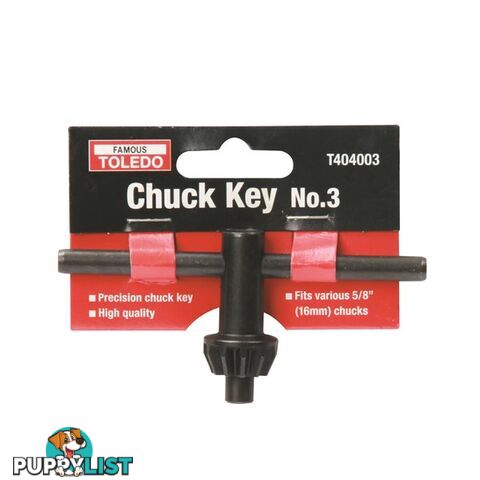 Toledo Chuck Key  - 16mm (No.03) SKU - T404003