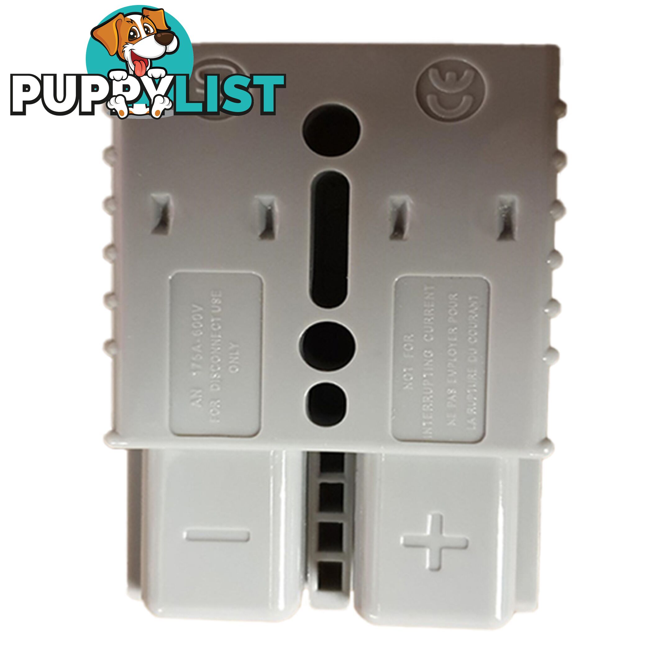 175 amp Anderson Style Plug x 2 600VDC Up to 2 B S 35mm2 SKU - BB-YJ-AND175x2