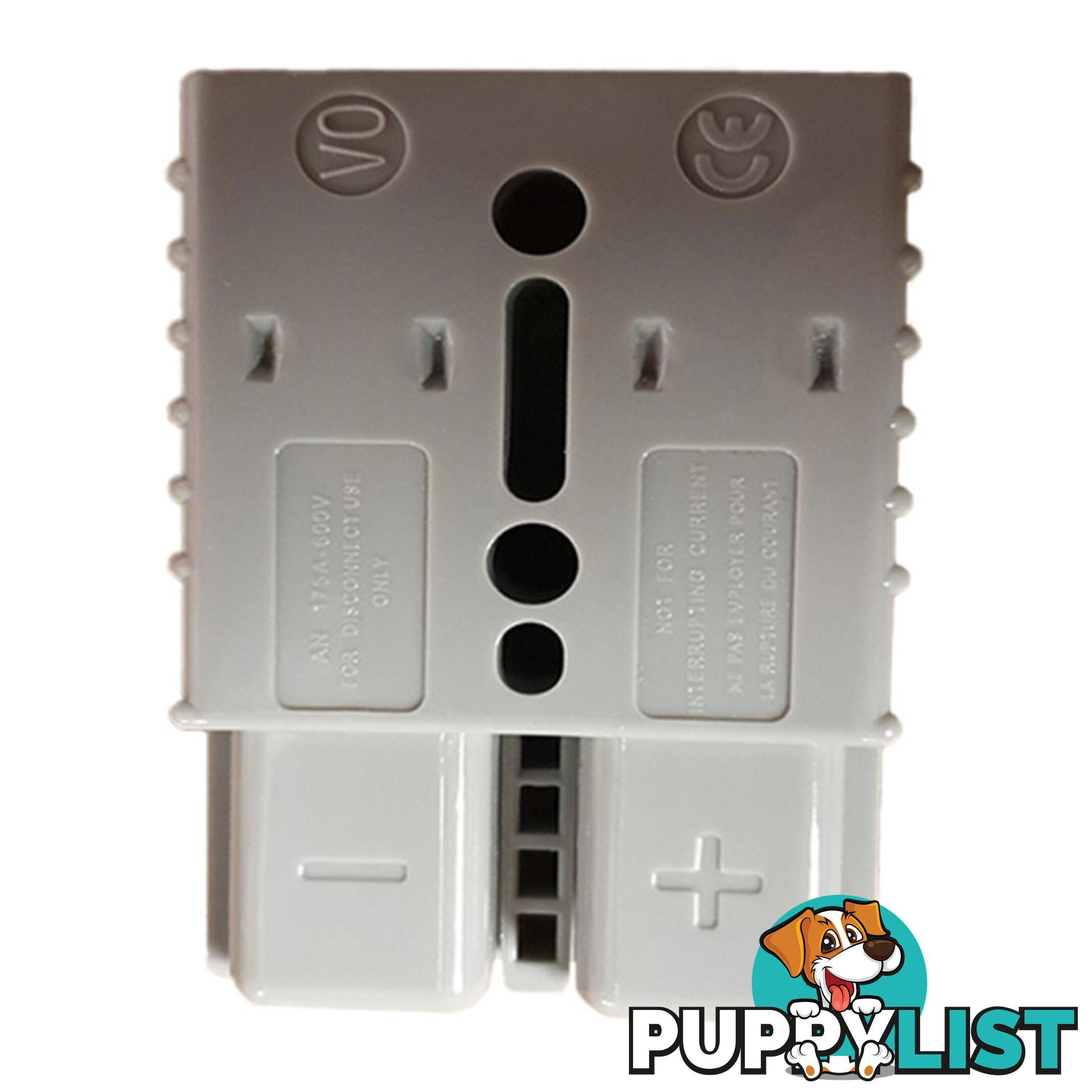 175 amp Anderson Style Plug x 2 600VDC Up to 2 B S 35mm2 SKU - BB-YJ-AND175x2