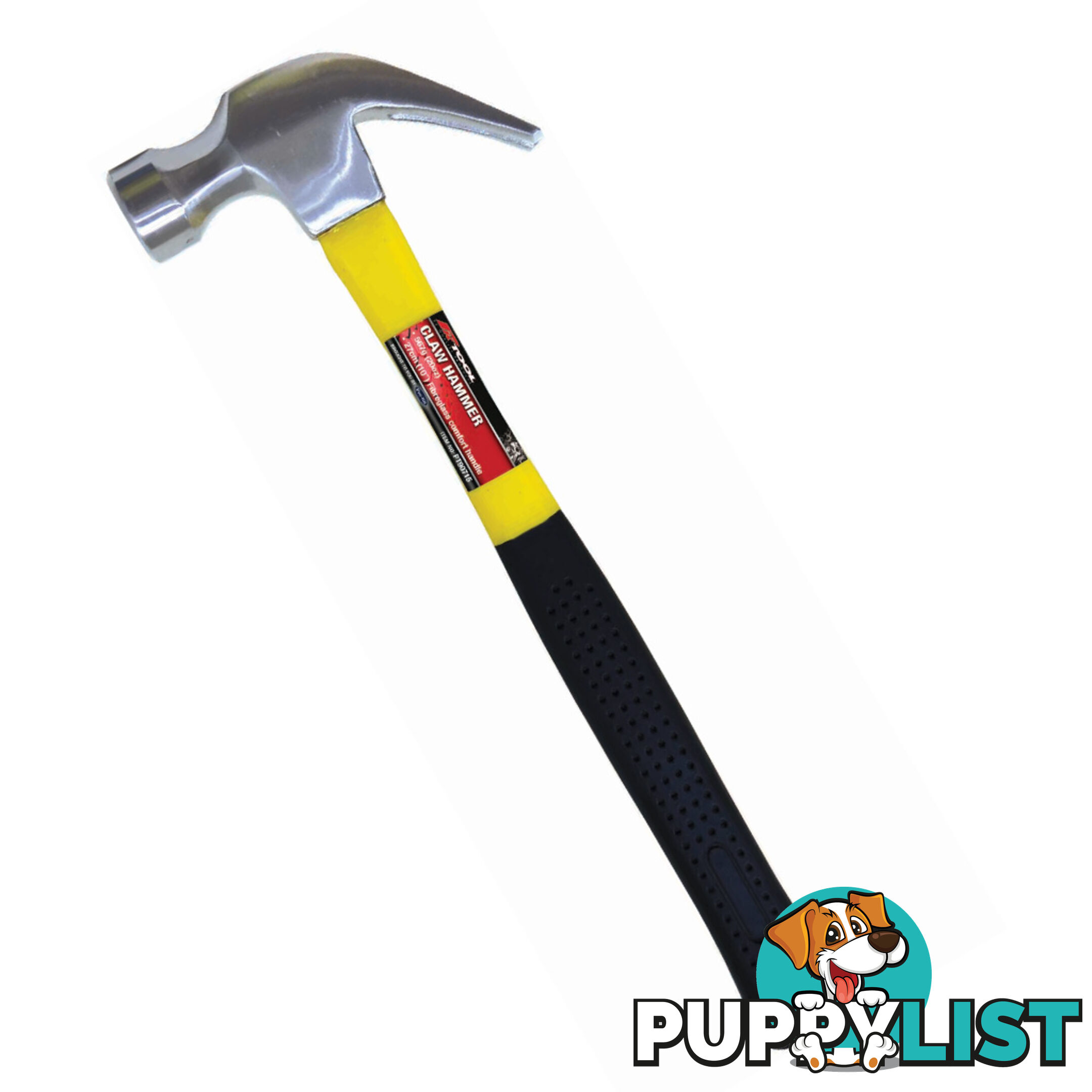 PK Tools Claw Hammer 567 grams (20oz) 270mm Fibreglass Handle SKU - PT90715