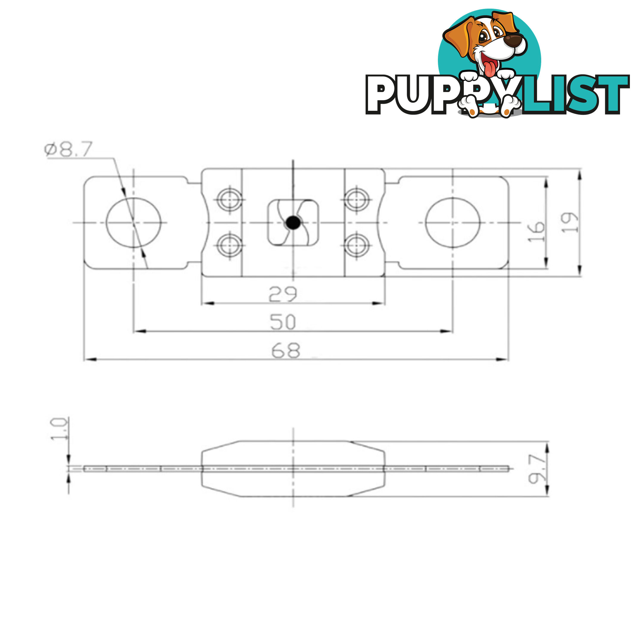 Mega Fuses 40 amp  - 500 amp Slow Burn