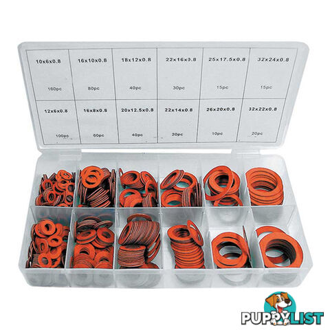 Fibre Washer Assortment 600oc Kit SKU - RG2895