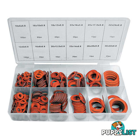 Fibre Washer Assortment 600oc Kit SKU - RG2895