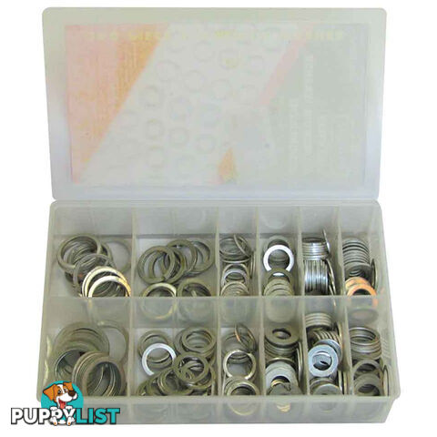 260pc Aluminium Washer Assortment SKU - RG28161