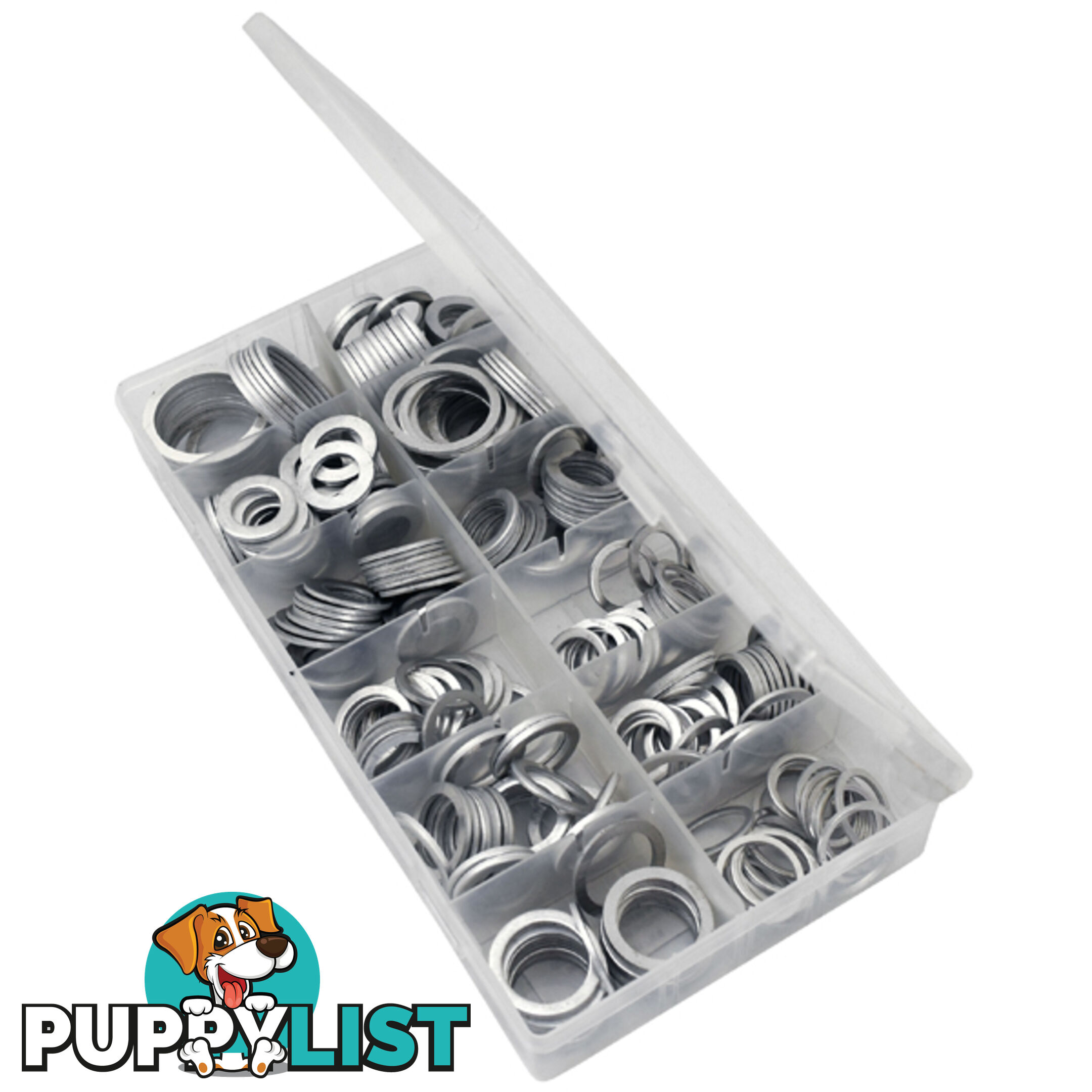 260pc Aluminium Washer Assortment SKU - RG28161