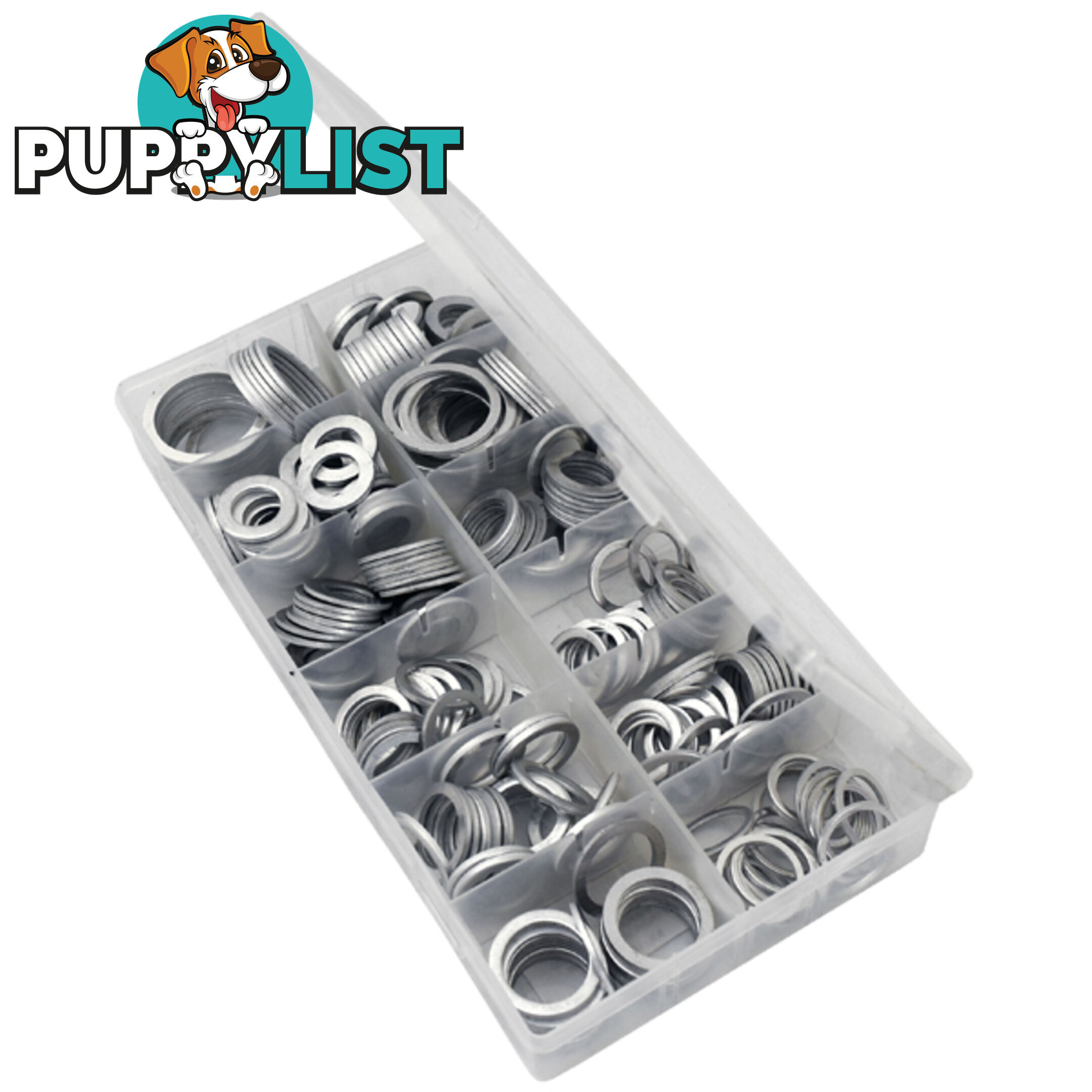 260pc Aluminium Washer Assortment SKU - RG28161