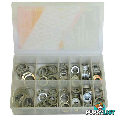 260pc Aluminium Washer Assortment SKU - RG28161