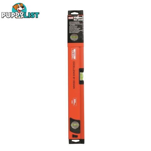 Toledo Magnetic Box Level  - 900mm Spirit Level SKU - 322090