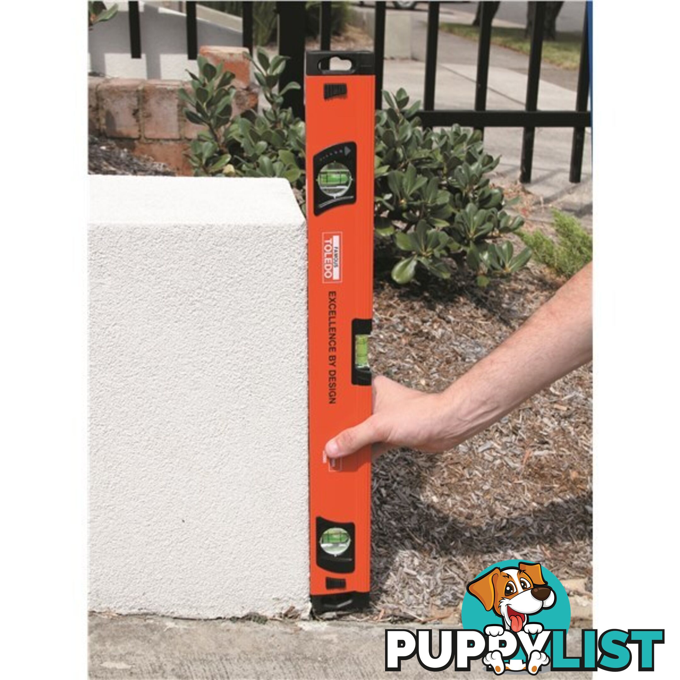 Toledo Magnetic Box Level  - 900mm Spirit Level SKU - 322090