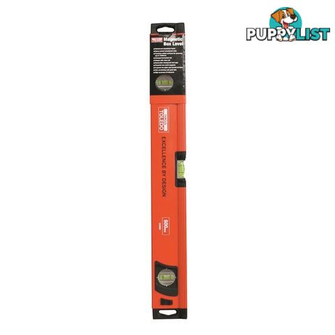 Toledo Magnetic Box Level  - 900mm Spirit Level SKU - 322090