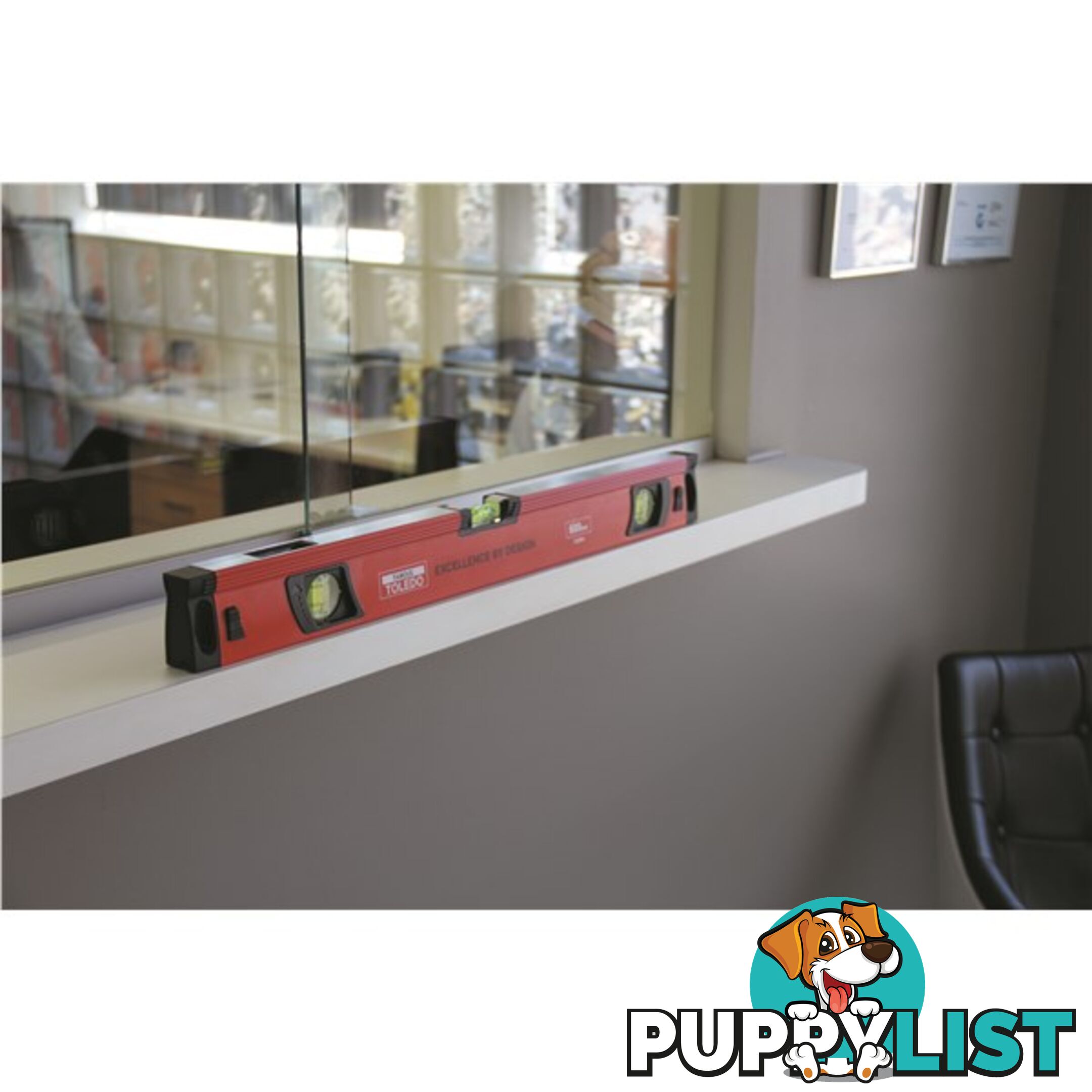 Toledo Magnetic Box Level  - 900mm Spirit Level SKU - 322090