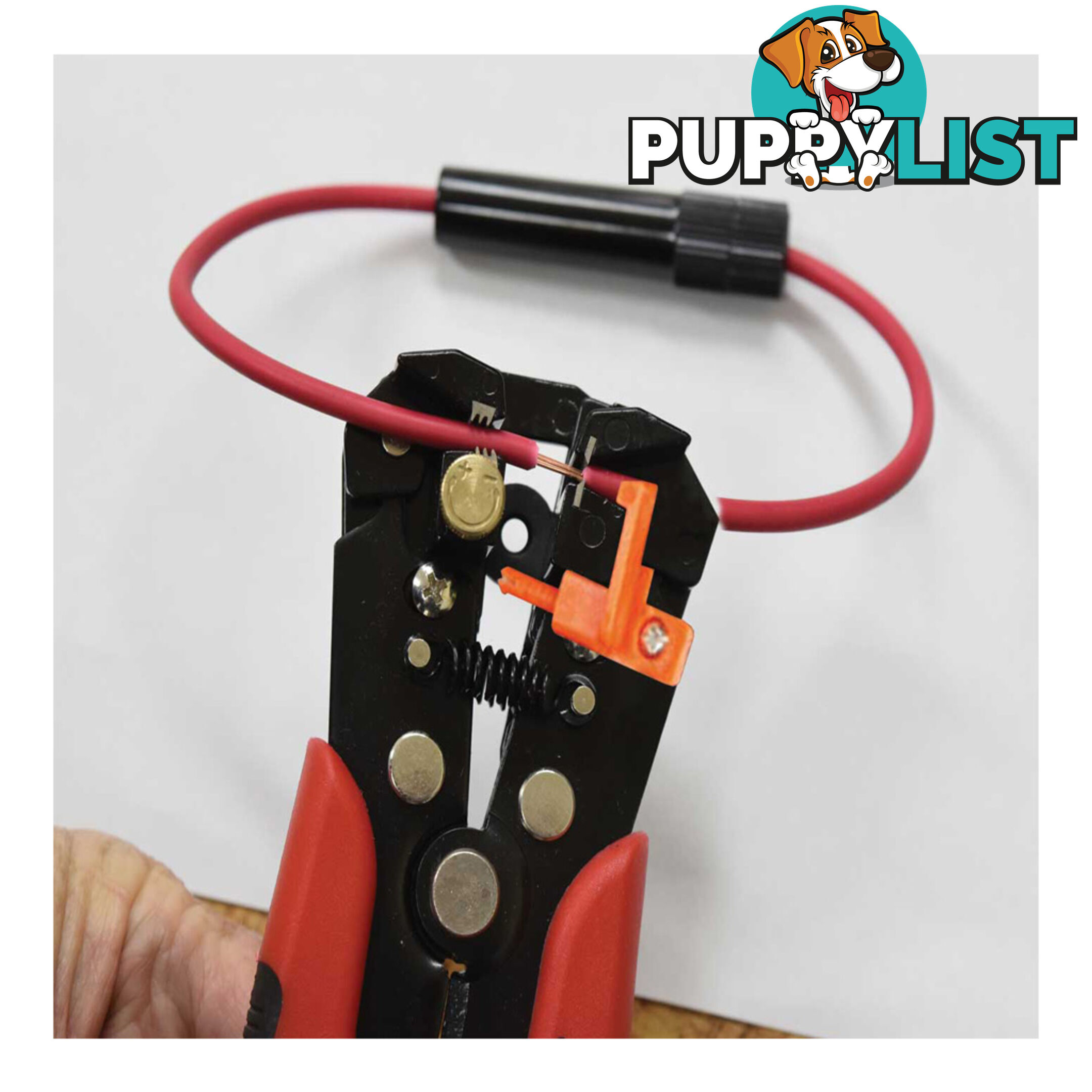 PK Tool Wire Crimper, Cutting, Stripper Heavy Duty 10  - 24awg SKU - PT20702