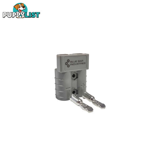 50 amp Anderson Style Plug Grey with 6 awg Terminals