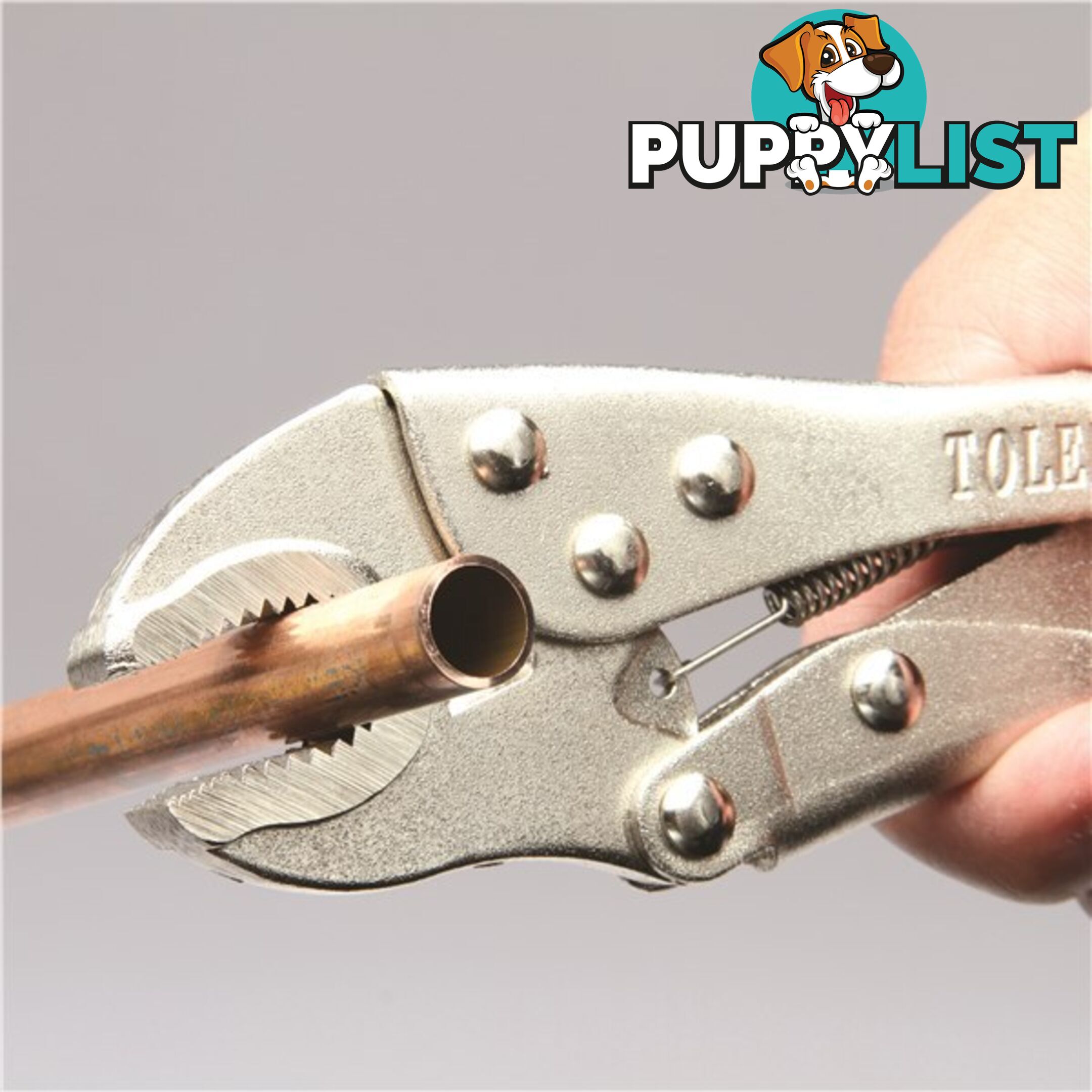 Lock-Grip Pliers  - Curved Jaw 180mm SKU - VG180