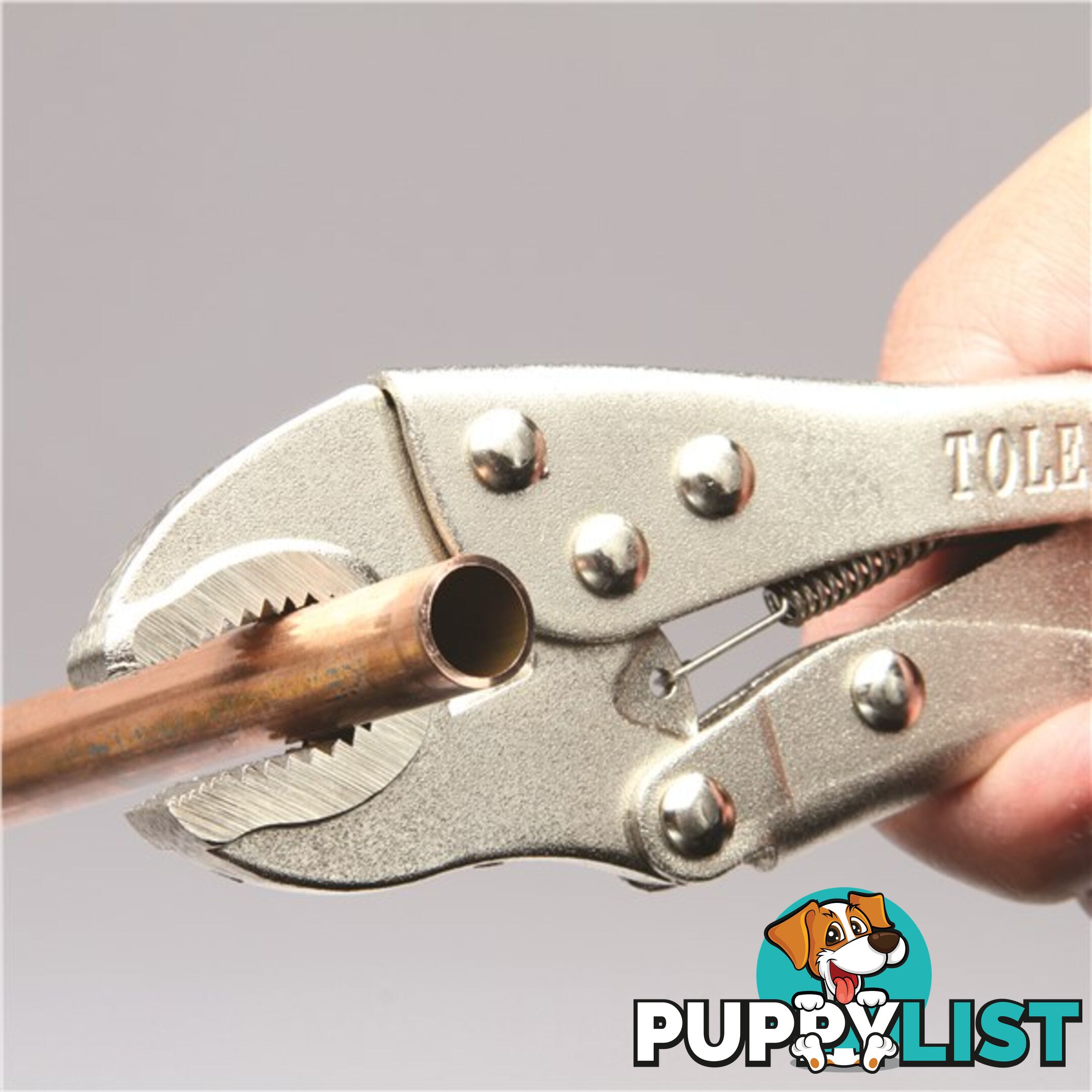 Lock-Grip Pliers  - Curved Jaw 180mm SKU - VG180