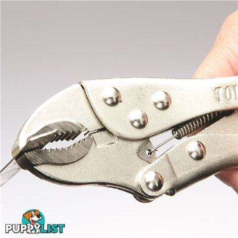 Lock-Grip Pliers  - Curved Jaw 180mm SKU - VG180