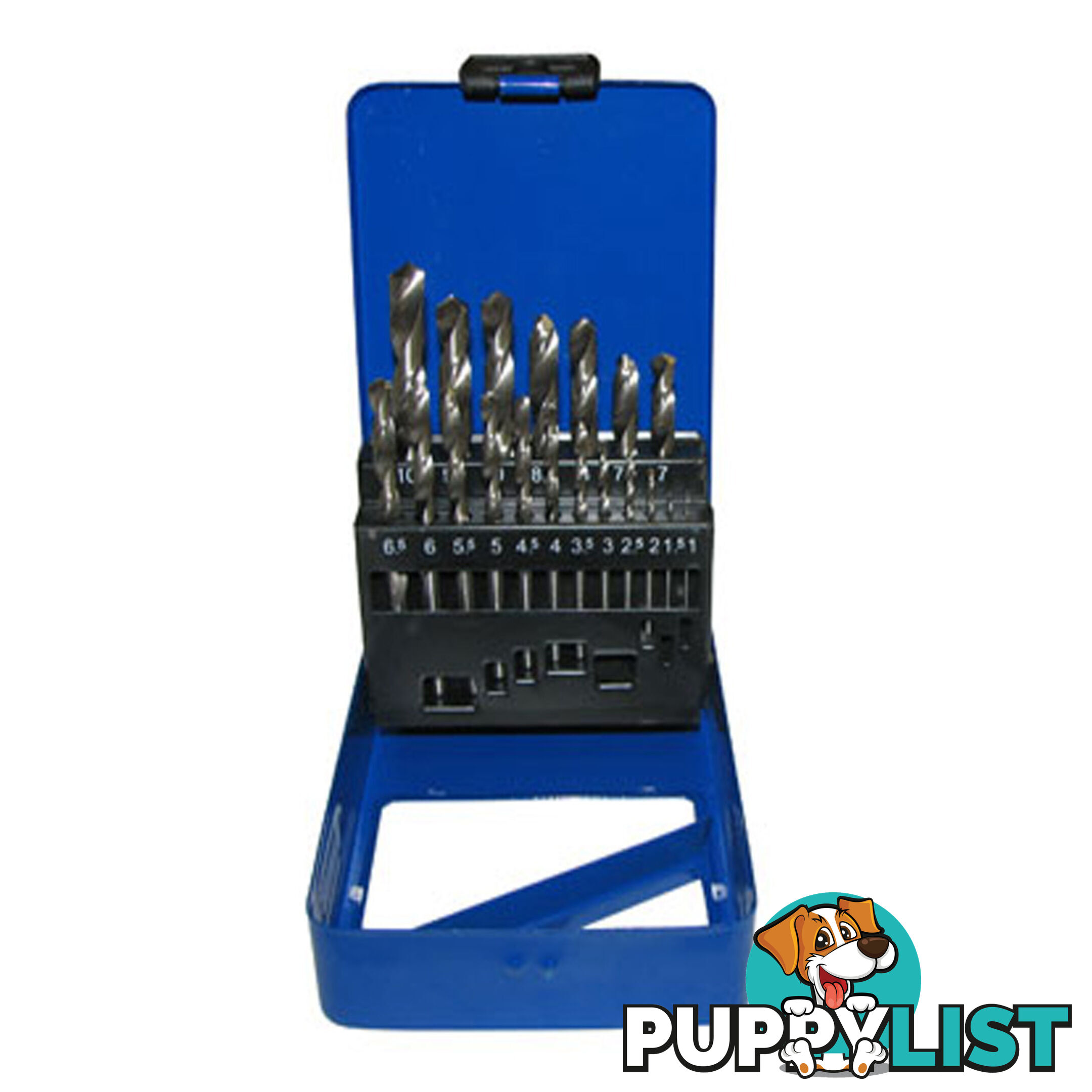 Wattmaster Drill Bit 19pc Set Metric 1  - 10mm SKU - WAT19HSSM