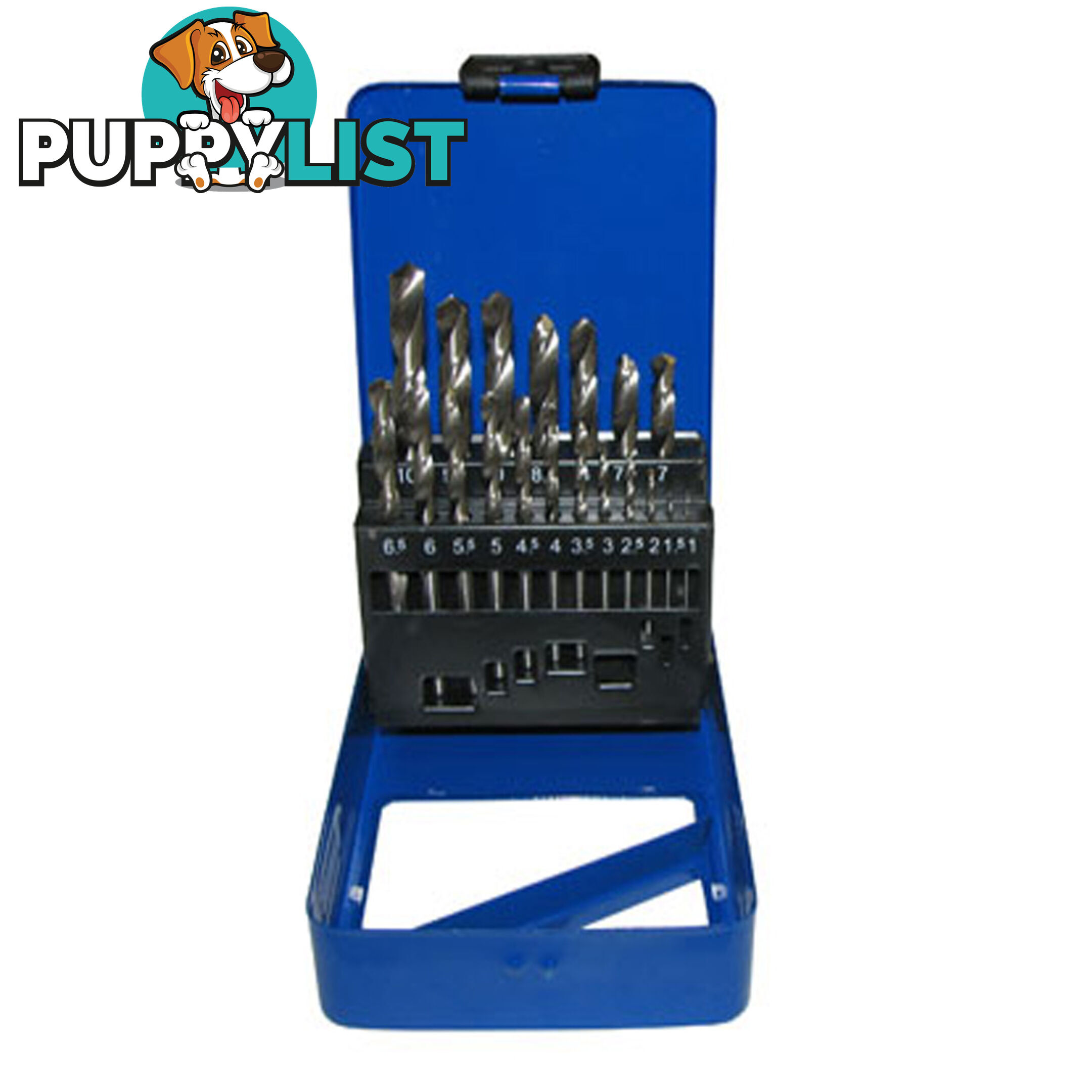 Wattmaster Drill Bit 19pc Set Metric 1  - 10mm SKU - WAT19HSSM