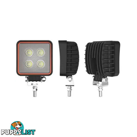 Whitevision 12/27/48W Square LED Work Lamp 9-33V Flood Beam SKU - LWL400-12, LWL400-27, LWL400-48