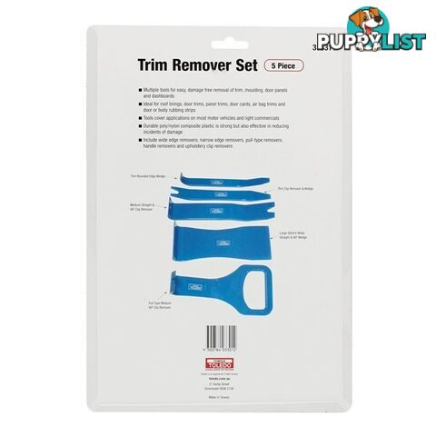 Toledo Trim   Clip Remover Set 5 Pc SKU - 313311