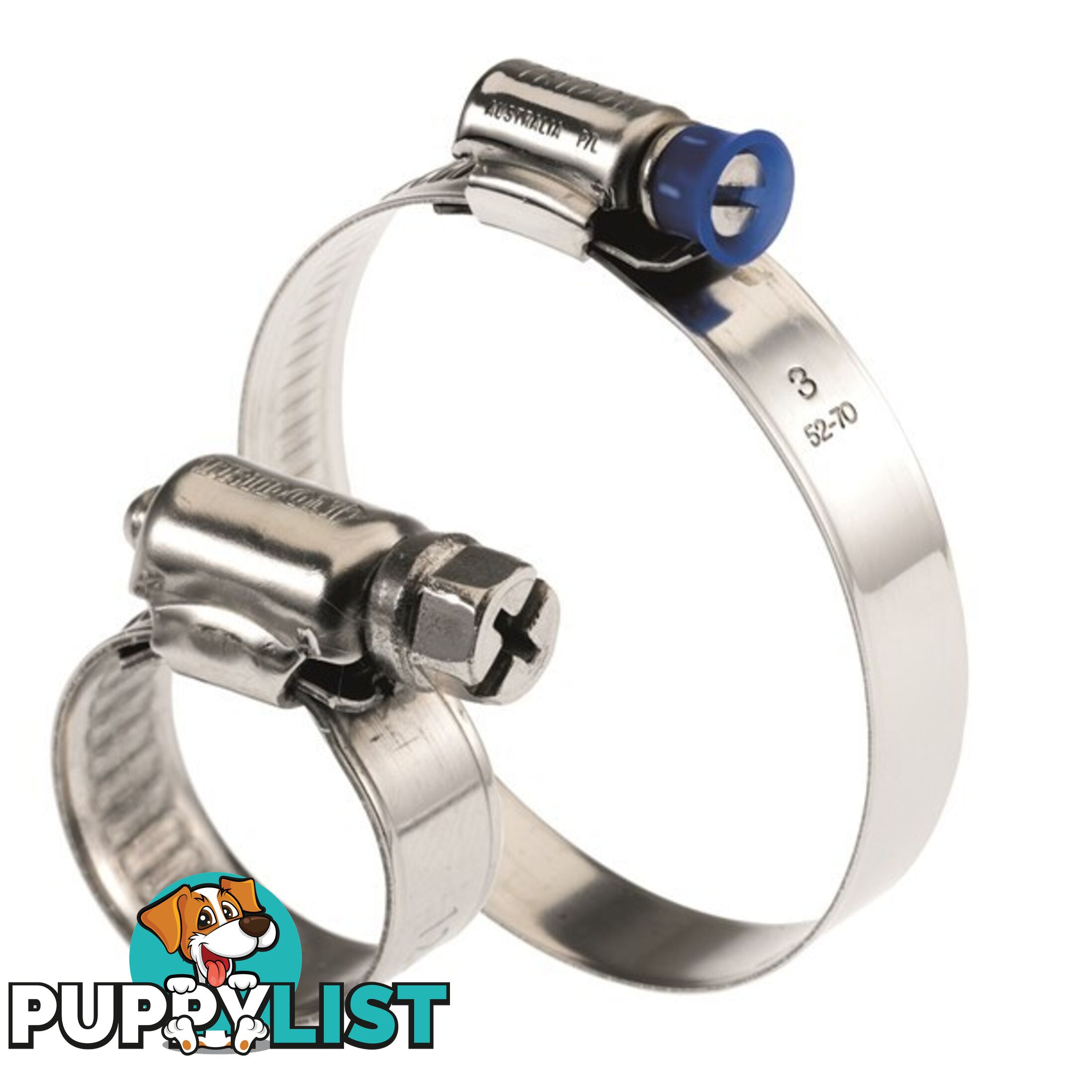 Tridon Hose Clamp 9.5mm â 12mm Micro (8mm wide) Solid Band Part Stainless 10pk SKU - SMP000P