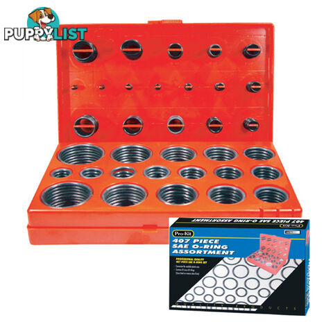 407pc SAE O-Ring Assortment SKU - RG2800