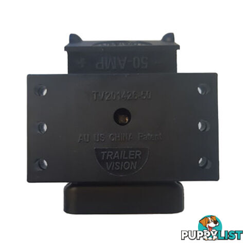 Trailer Vision 50 amp Top Mount with LED Screw Connector Anderson Plug SKU - TV201426SC