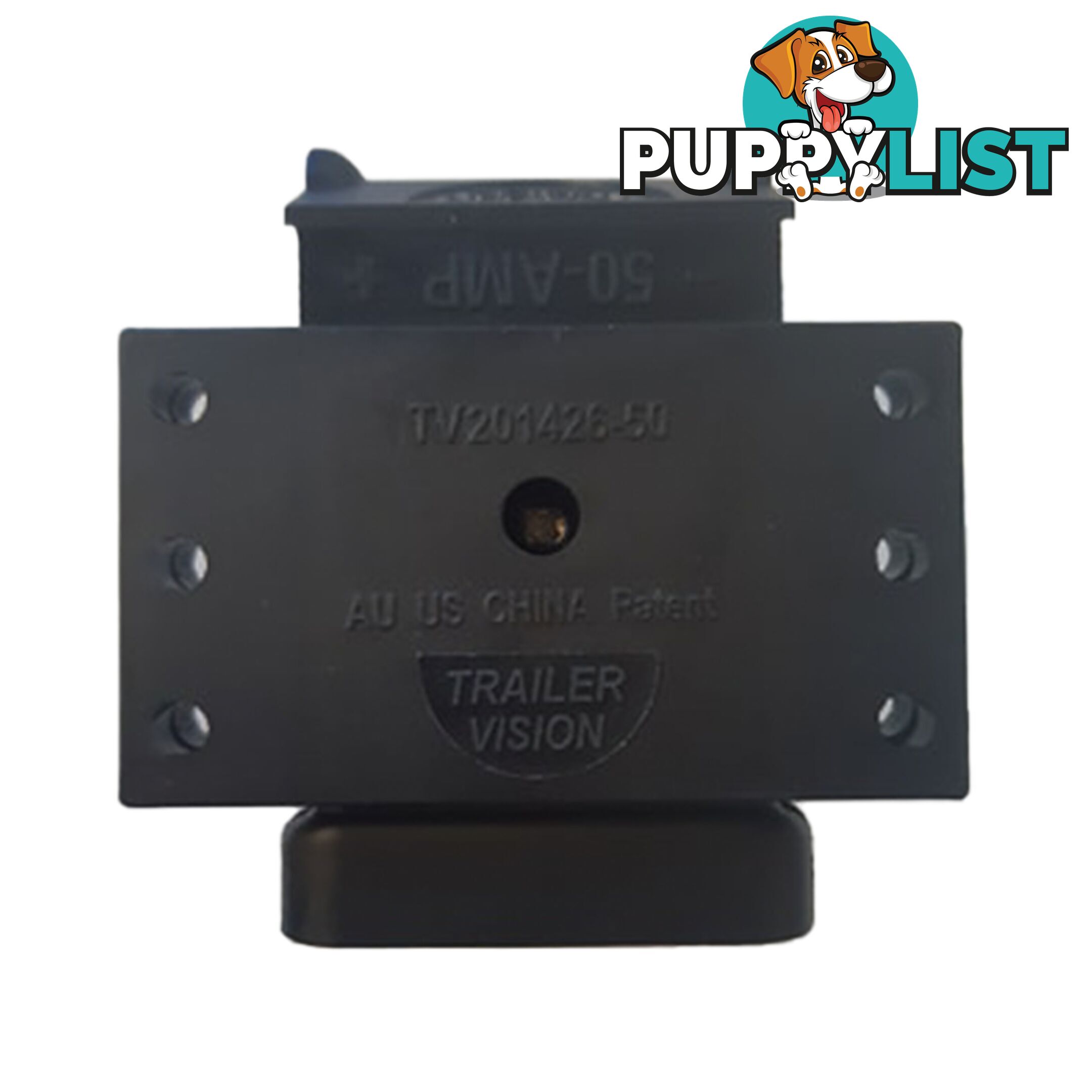 Trailer Vision 50 amp Top Mount with LED Screw Connector Anderson Plug SKU - TV201426SC