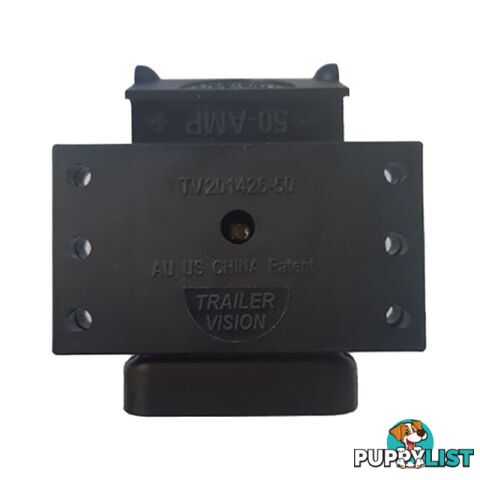 Trailer Vision 50 amp Top Mount with LED Screw Connector Anderson Plug SKU - TV201426SC