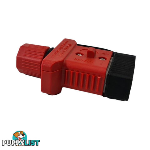 Trailer Vision 50 amp Anderson Plug Cover with Dust Cap Red SKU - TV416375-50R