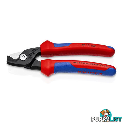 Knipex Stepped Wire and Cable Cutters up to 50mm2 Comfort Grip SKU - 9512160