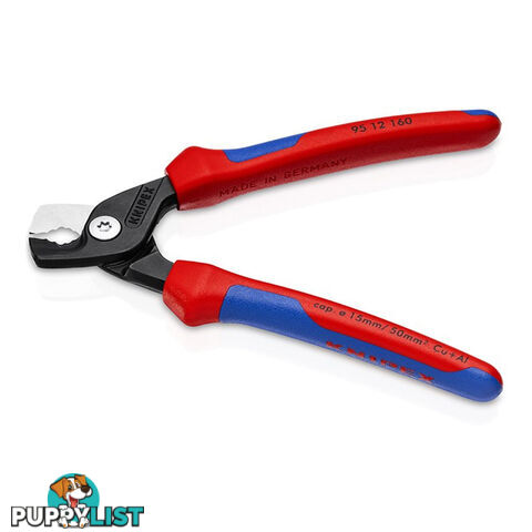 Knipex Stepped Wire and Cable Cutters up to 50mm2 Comfort Grip SKU - 9512160