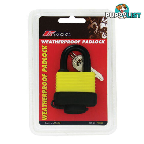 PK Tools Weatherproof Padlock 40mm with 2 x keys SKU - PT91100