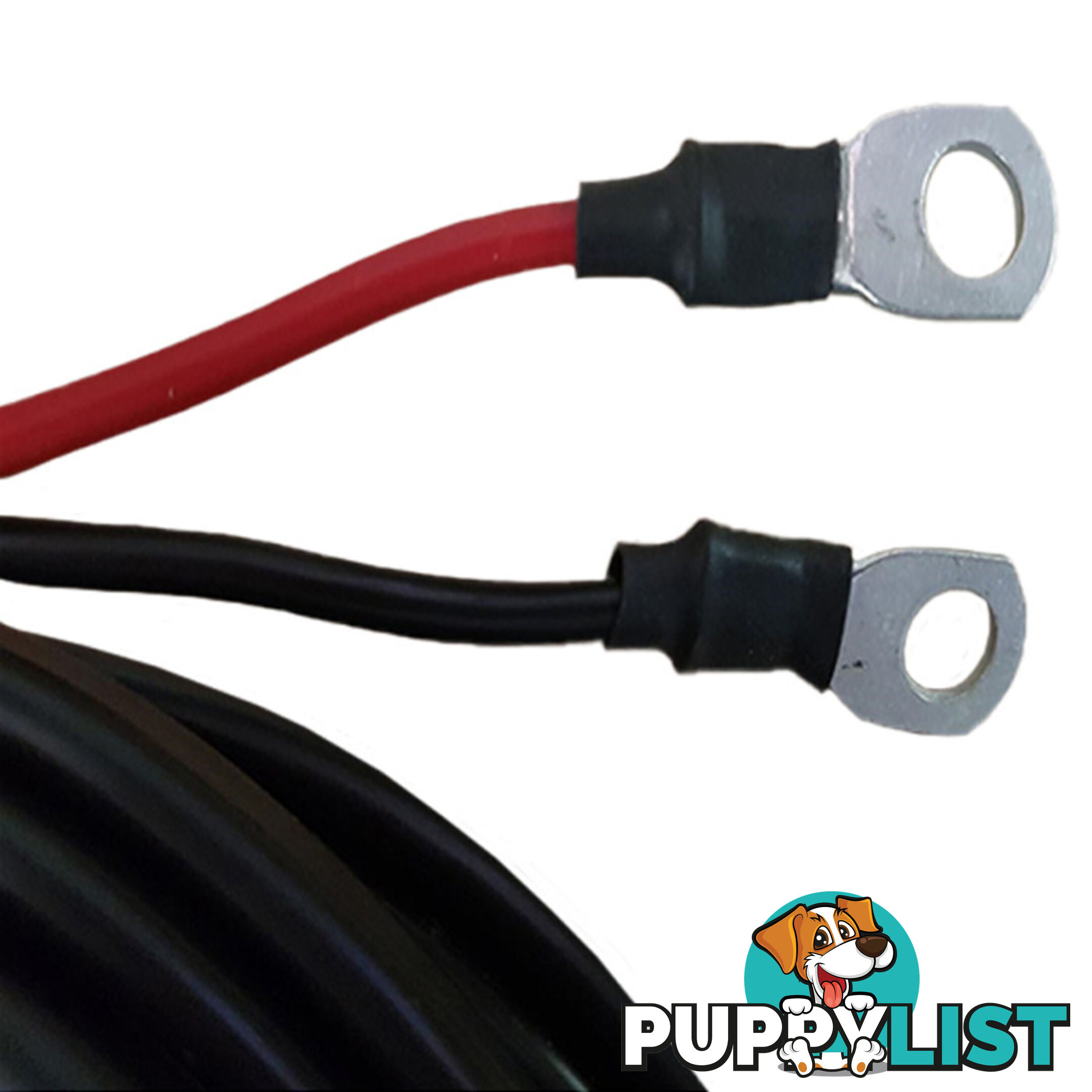 12v x 6m 8 B S Extension Lead 50amp Anderson Style Plug to Battery Lugs SKU - BB-50ampAndBattLugs8BampS6m