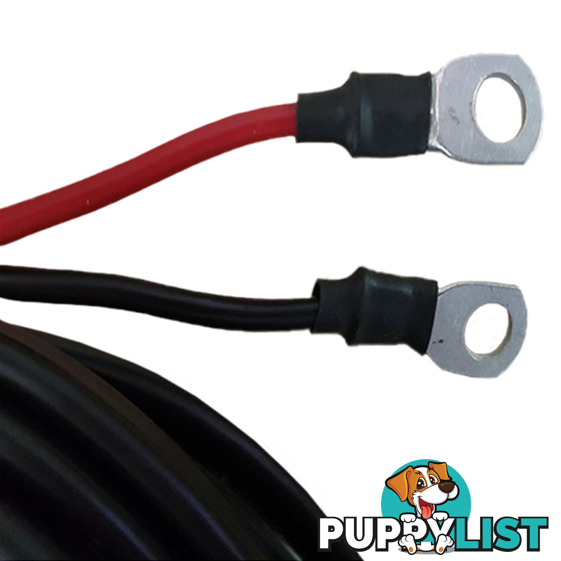 12v x 6m 8 B S Extension Lead 50amp Anderson Style Plug to Battery Lugs SKU - BB-50ampAndBattLugs8BampS6m