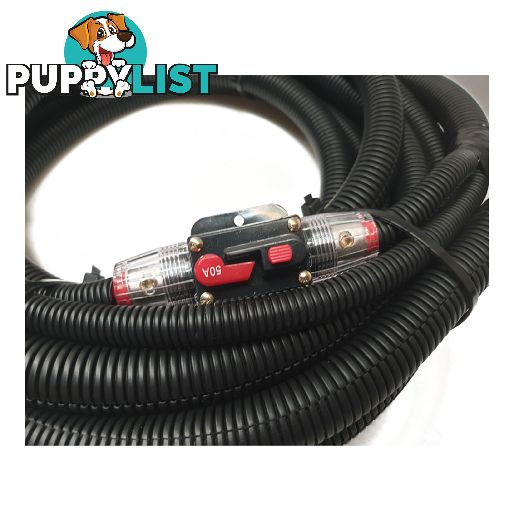 8 B S x 6m 12/24v Power Extension Lead 50a Resettable C.B SKU - BB-10106