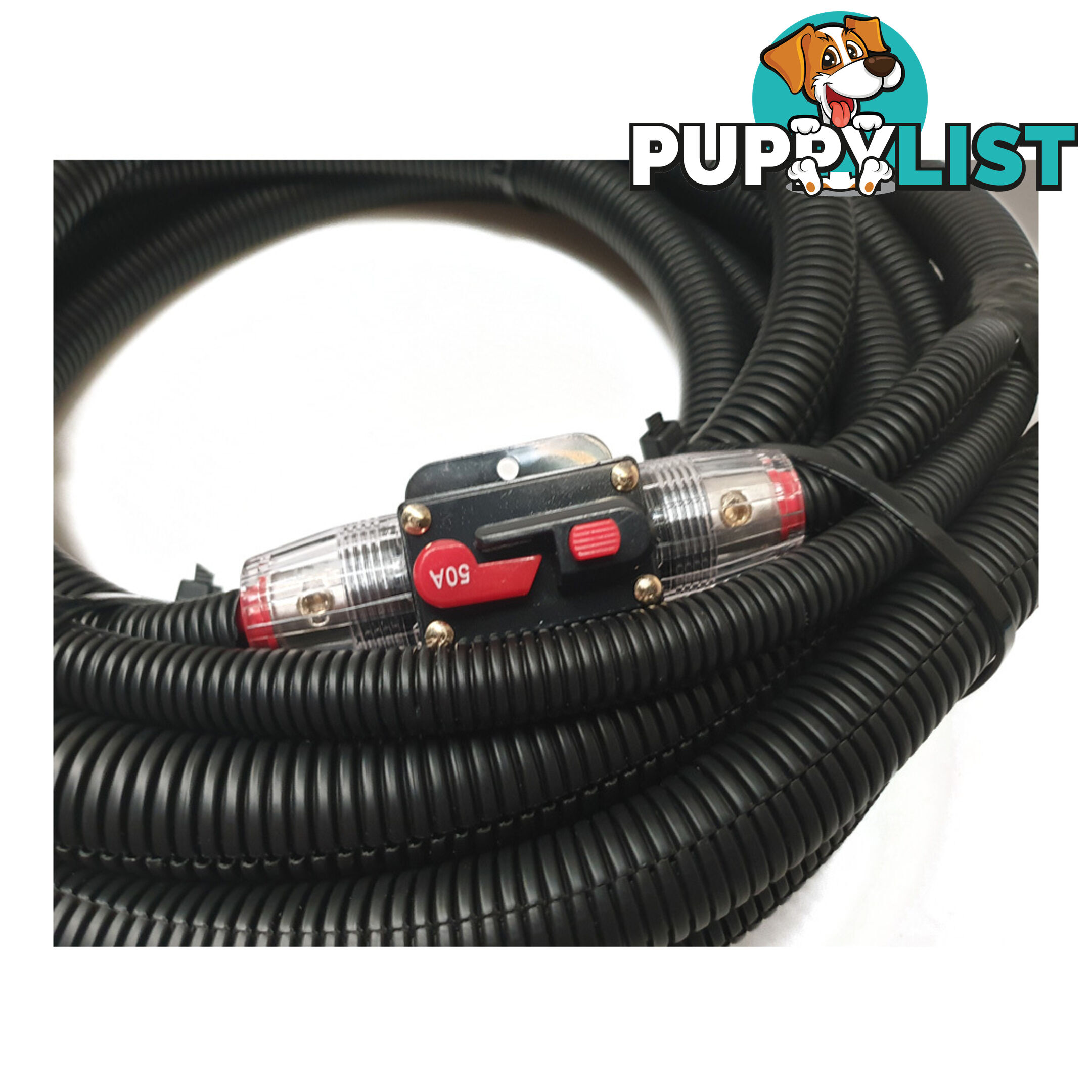 8 B S x 6m 12/24v Power Extension Lead 50a Resettable C.B SKU - BB-10106