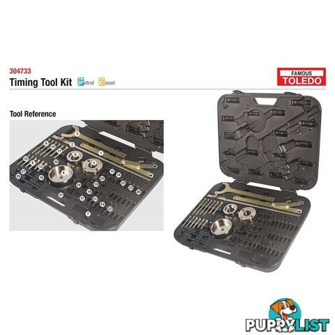 Toledo Timing Tool Kit  - Compatible With Toyota and Mitsubishi SKU - 304733