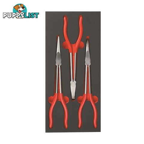 Toledo Extra Long Nose Pliers 3pc Set Straight, 45Â°, 90Â° SKU - TPSA03