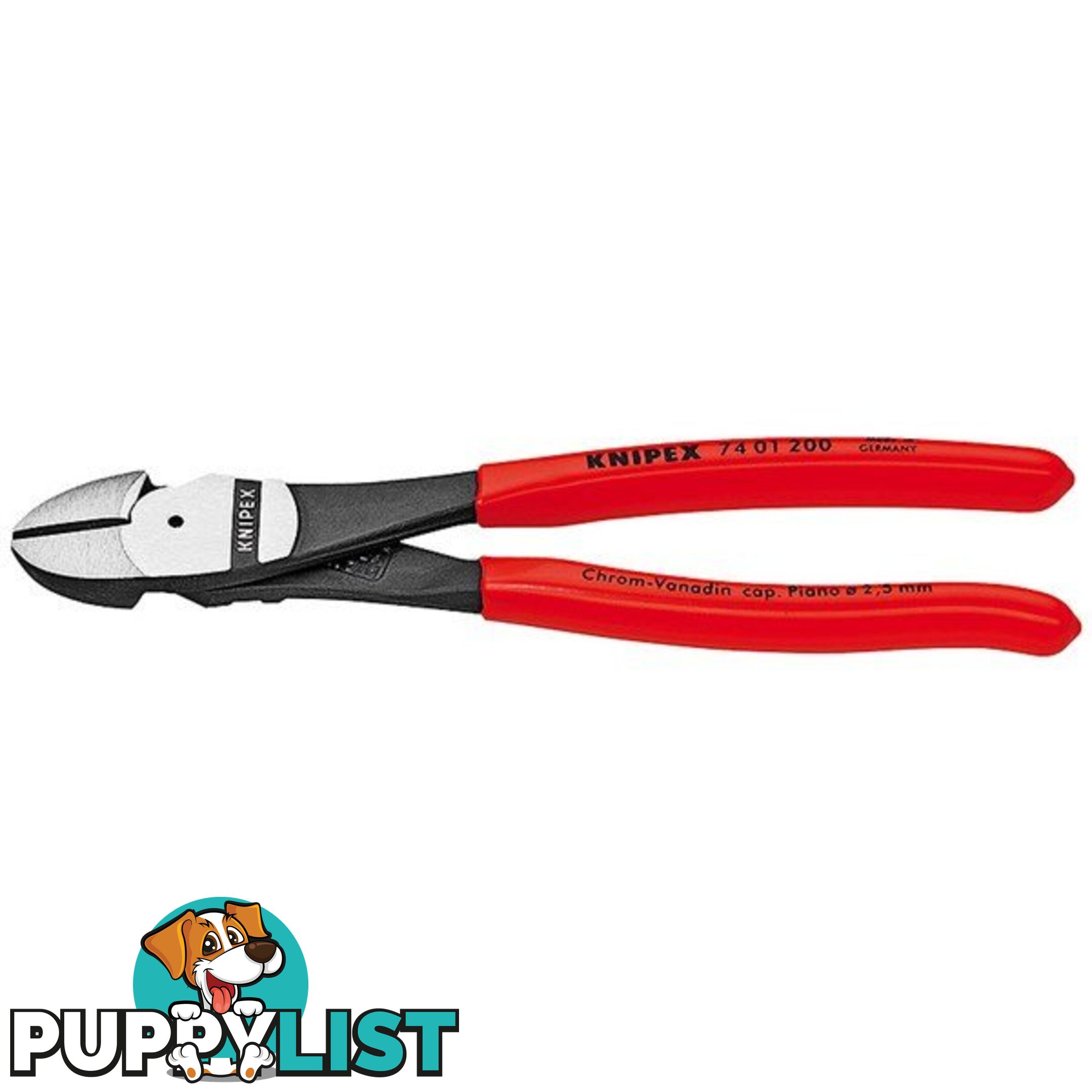 Knipex Diagonal Cutter  - High Leverage 180mm SKU - 7401180