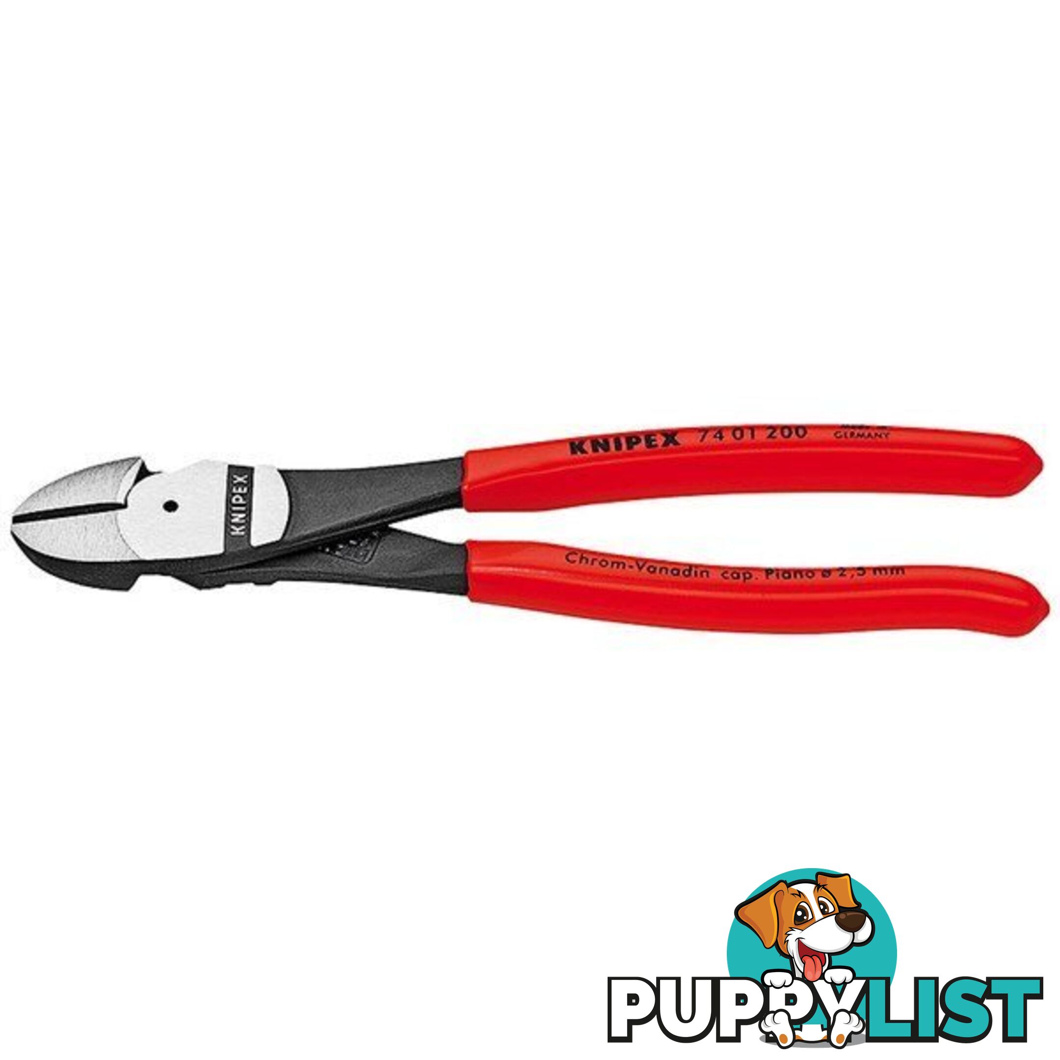 Knipex Diagonal Cutter  - High Leverage 180mm SKU - 7401180