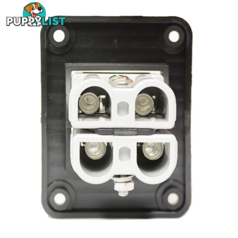 Dual 50a Anderson Connector Panel Mount with Plugs SKU - LV2457