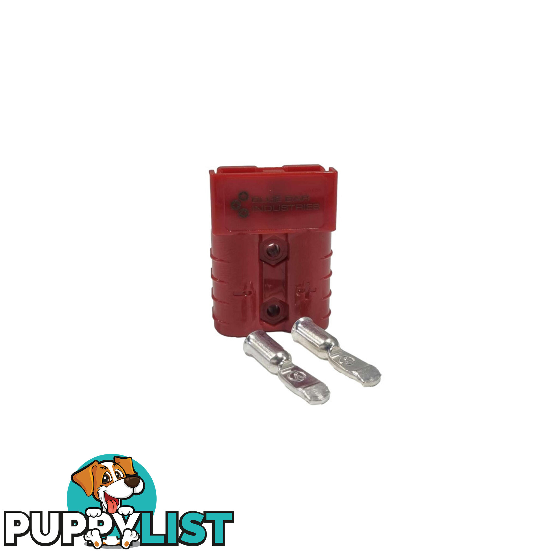 50 amp Anderson Style Plug Red with 6 awg Terminals