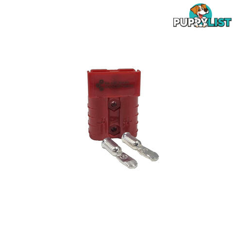 50 amp Anderson Style Plug Red with 6 awg Terminals