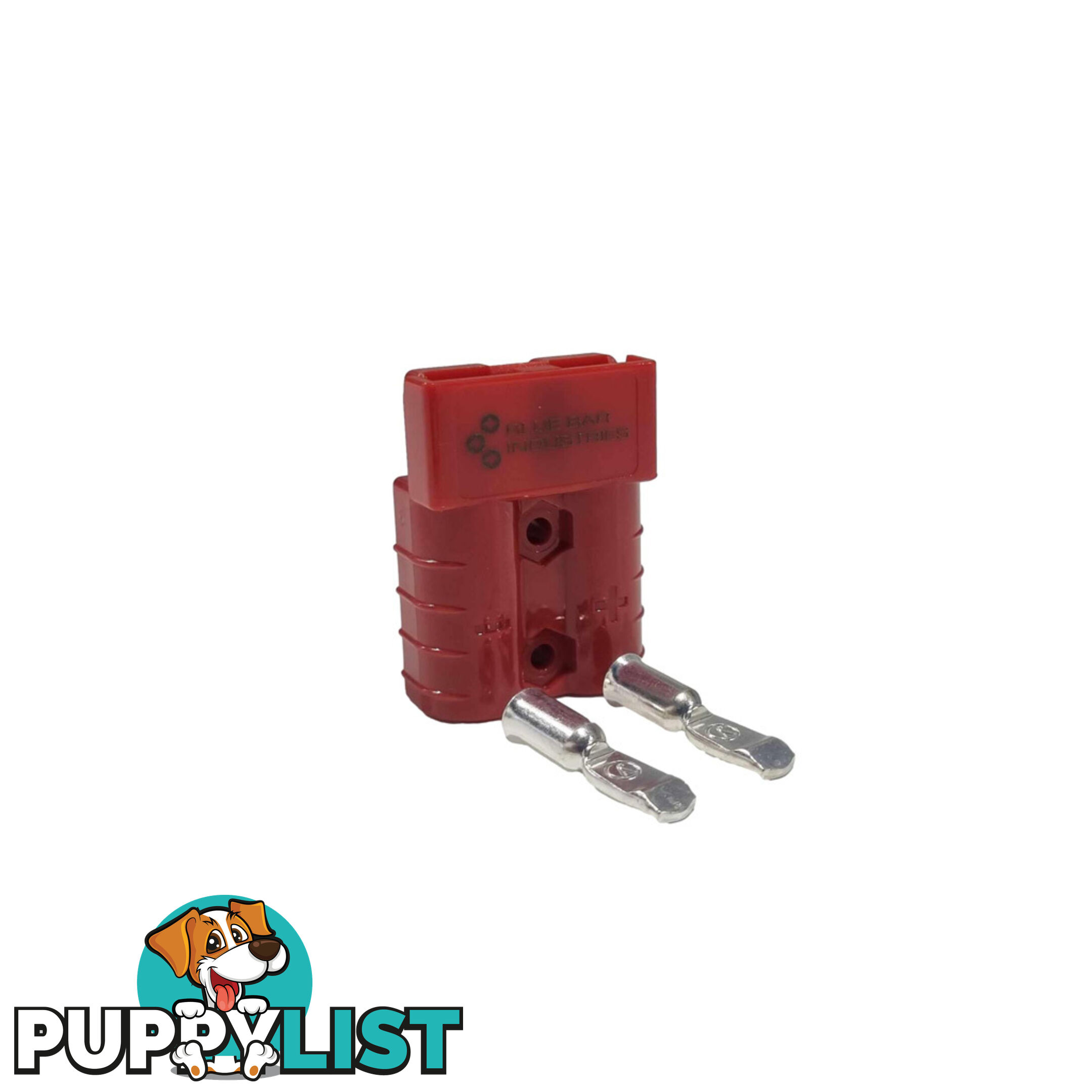 50 amp Anderson Style Plug Red with 6 awg Terminals