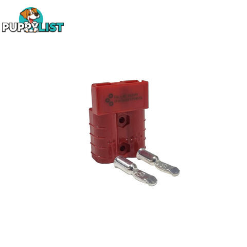 50 amp Anderson Style Plug Red with 6 awg Terminals