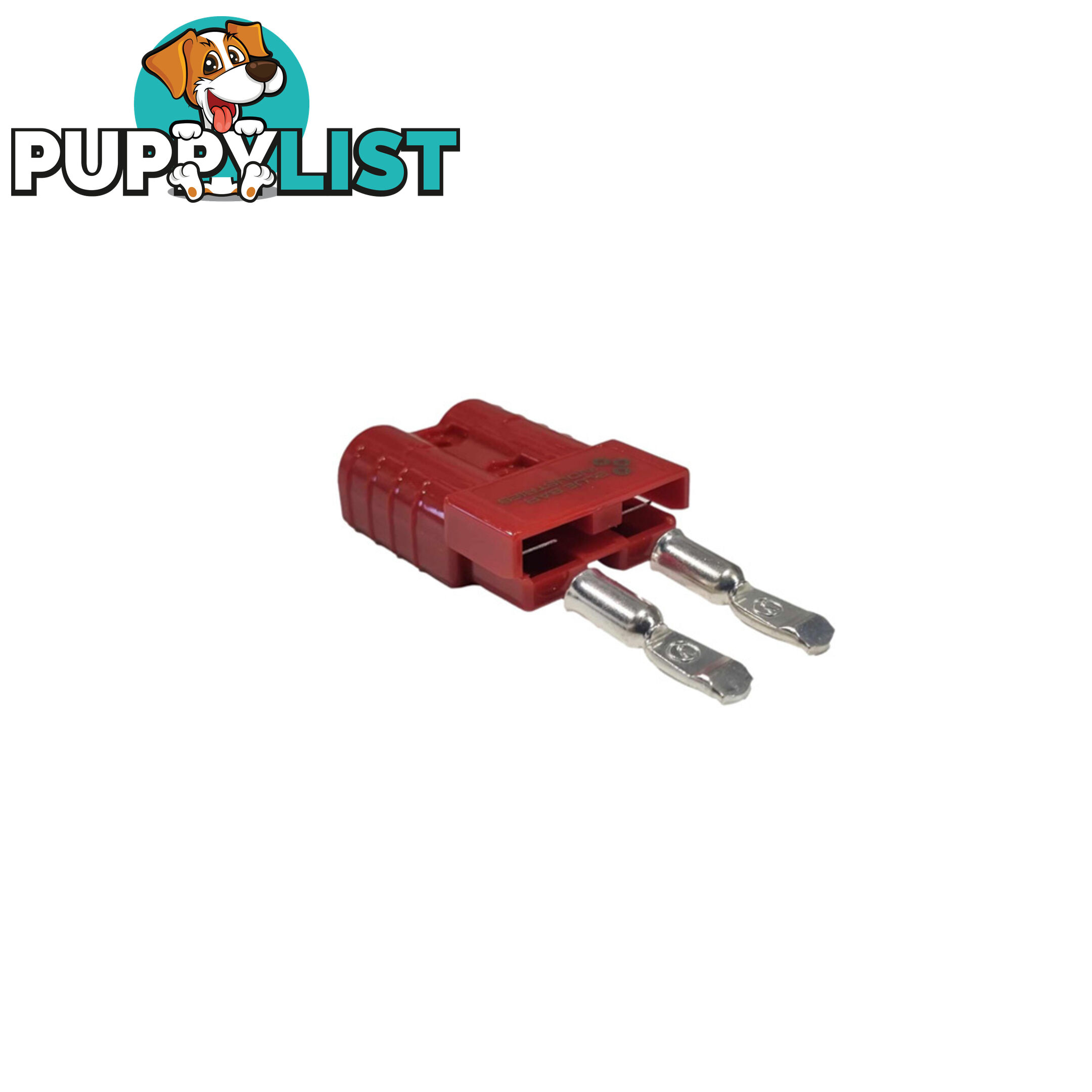 50 amp Anderson Style Plug Red with 6 awg Terminals